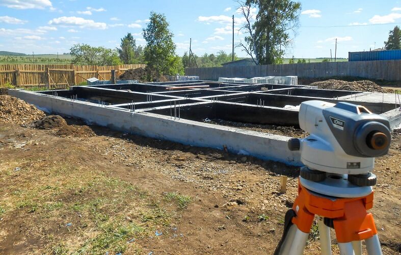 Заливка фундамента в Пинске