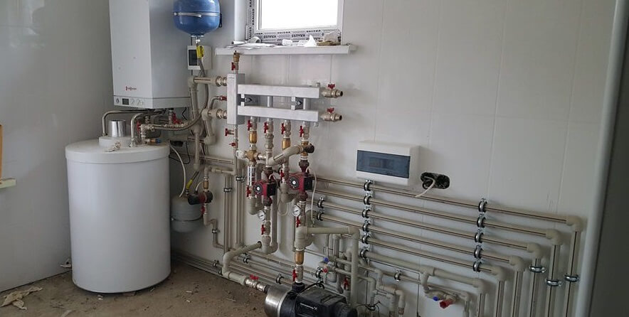 Монтаж систем отопления в Пинске