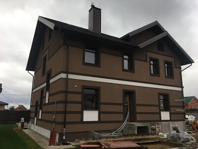 Цены на фасадные работы в Пинске