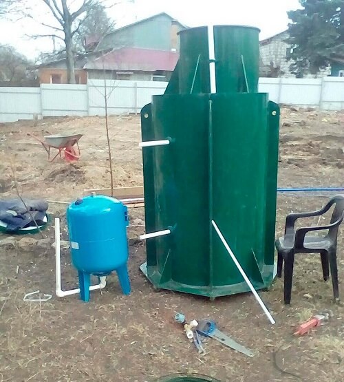 Обвязка скважины на воду в Пинске