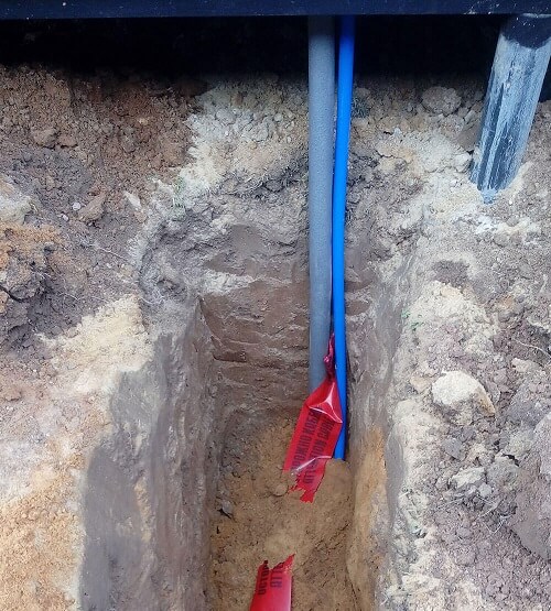 Подвод воды в частный дом в Пинске