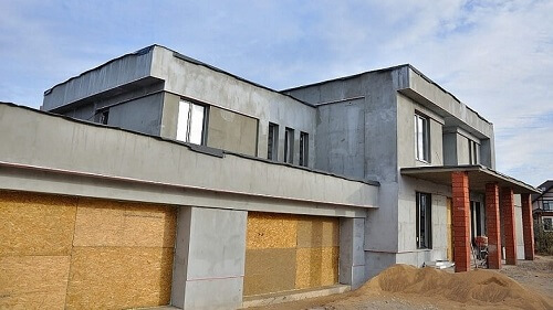 Строительство дома из газосиликатных блоков в Пинске