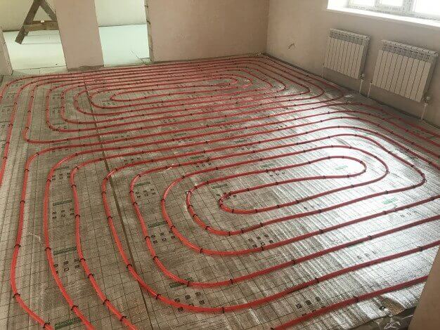 Установка теплого пола в Пинске