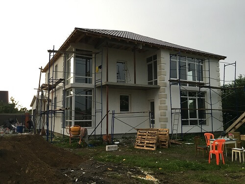 Утепление дома пенопластом снаружи в Пинске