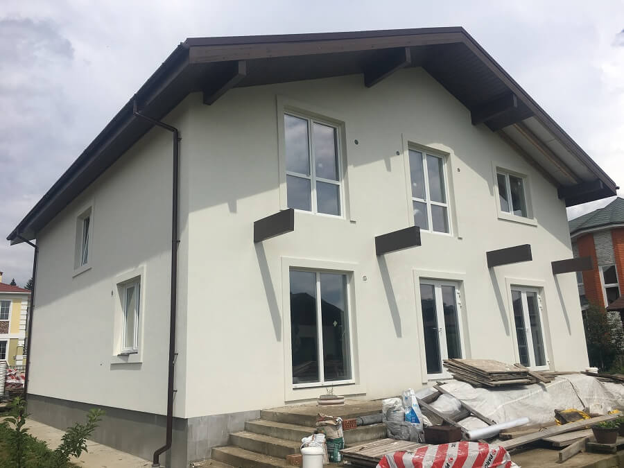 Утепление фасада дома снаружи в Пинске