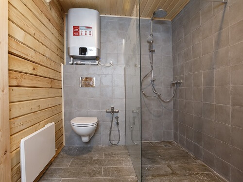 Внутренняя отделка бани в Пинске