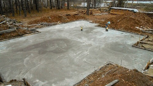 Монолитный фундамент под ключ в Пинске